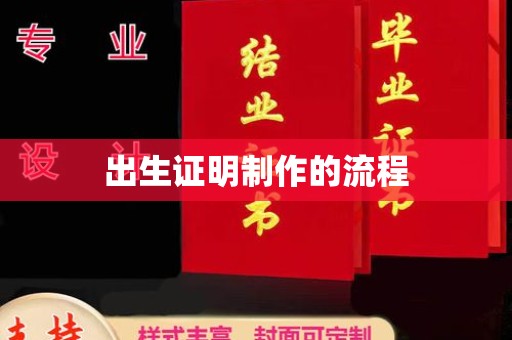 杨陵出生证明制作的流程