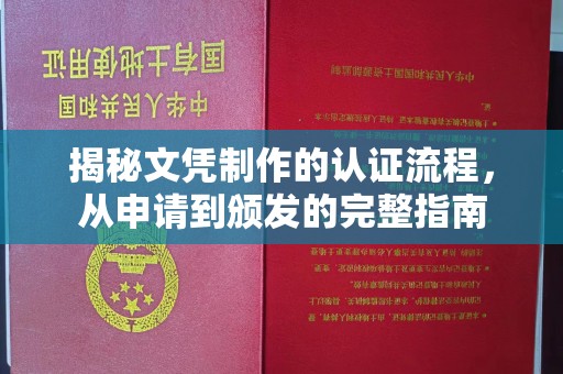 杨陵揭秘文凭制作的认证流程，从申请到颁发的完整指南