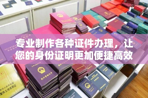 杨陵专业制作各种证件办理，让您的身份证明更加便捷高效