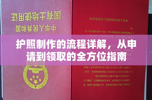 杨陵护照制作的流程详解，从申请到领取的全方位指南