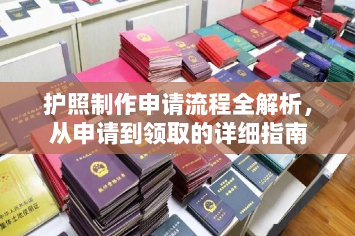 杨陵护照制作申请流程全解析，从申请到领取的详细指南