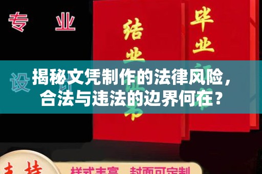 杨陵揭秘文凭制作的法律风险，合法与违法的边界何在？